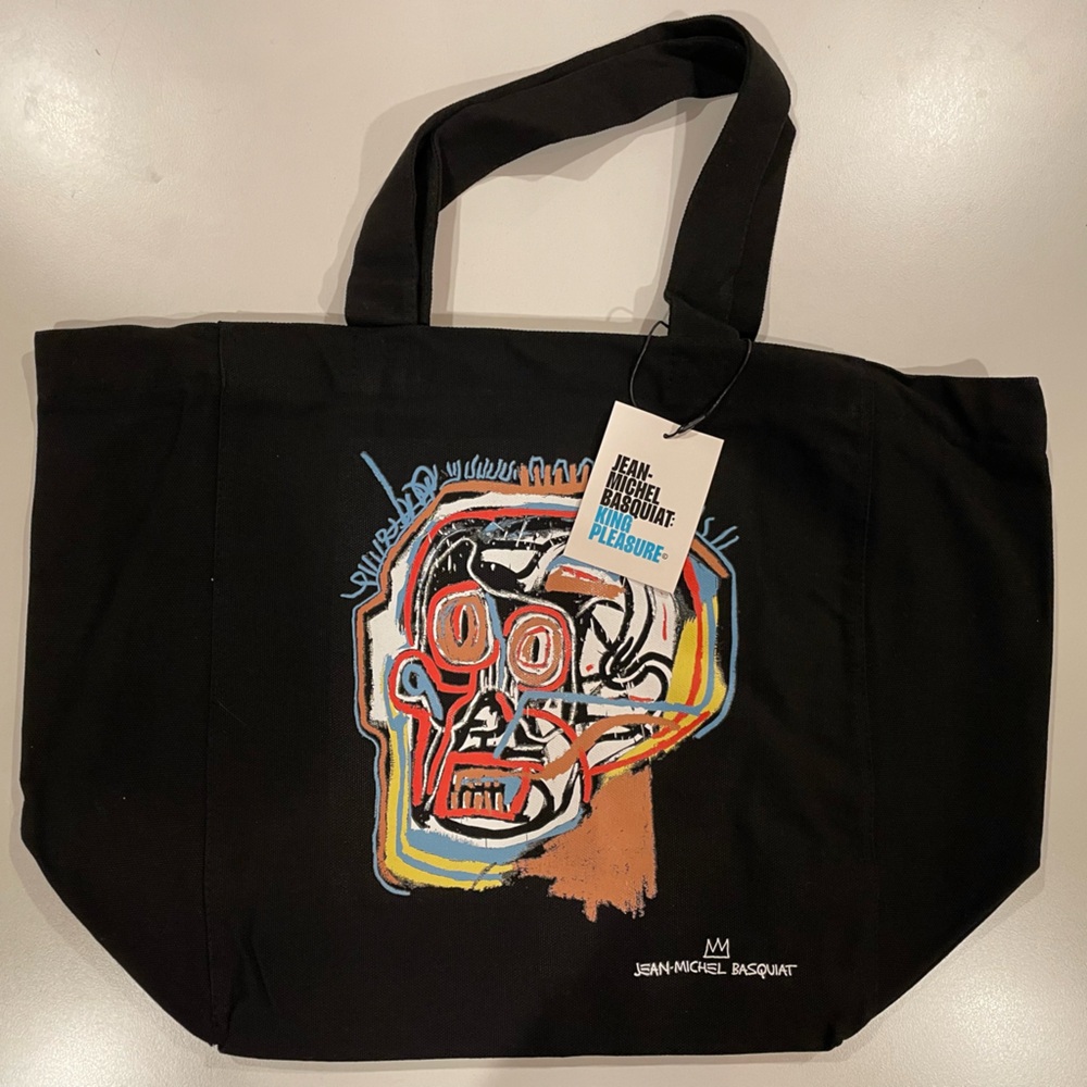 Jean-Michel Basquiat: King Pleasure tote bag